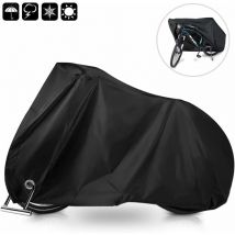 Housse de vélo, Housse de vélo étanche Housse de vélo étanche Protection anti-poussière UV Housse de pluie pour VTT et vélo de route 200x70x110cm