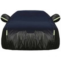 Tonchean - Housse de protection 190t pour voiture étanche, compartiment ouvert, doublure en coton respirant, sédan uv anti-poussière de neige