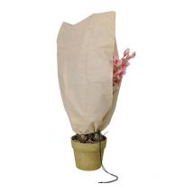 Housse d'hivernage et de protection pour plantes 80x60cm - lot de 2
