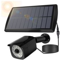 Ousudela - Lampes solaires à détecteur de mouvement, 11 led, projecteur bionique de sécurité, éclairage de paysage extérieur étanche à énergie