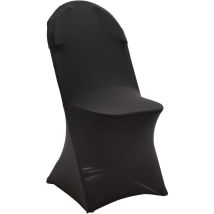 Housse Noire De Chaise Pliante