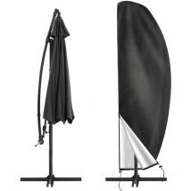 Beijiyi - Housse Parasol Déporté pour Parasol ø 2-4m, 210D Oxford Housse de Protection pour Parasol avec Sac de Rangement, Imperméable Anti-UV