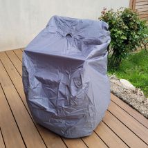Teck'attitude - Housse pour 4 chaises de jardin empilées