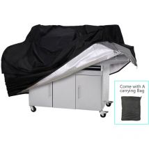 Trimec - Housse pour Barbecue,Housse résistante pour Barbecue gaz en 210D Tissu Oxford résistant aux poussières et imperméable,Couverture de Barbecue