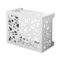 Divina Home - Cache climatiseur pour climatiseur artist m Blanc en aluminium L86 x P44 x H68 cm