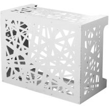 Divina Home - Cache Climatiseur Pour Climatiseur Artist M Blanc En Aluminium L86 X P44 X H68 Cm