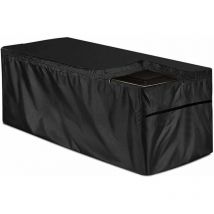 SNQ - Housse pour Coffre De Rangement 1306071CM, Housse Imperméable Couverture pour Caisse De Stockage De Jardin/Malle De Rangement, Housse De