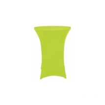 Perel - Housse - pour table mange debout - lime