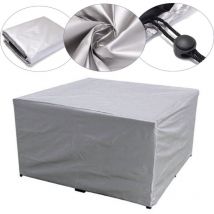 Linghhang - Housse pour meubles de jardin, rectangulaire, housse pour meubles de jardin, housse pour table de jardin, imperméable/imperméable,