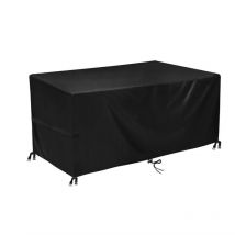 Tonchean - Housse pour meubles de jardin 600D Oxford Cloth Furniture Protector Waterproof Garden Table Cover Protective Tarpaulin with Cord Lock,