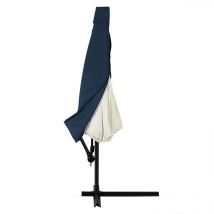 Housse pour parasol - ø 3 ou 3,5m - Coloris et taille au choix Bleu, für 3.5m Schirm (de)