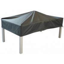 Proloisirs - Housse pour table 140x80 cm - Gris