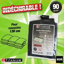 Titanium - housse protection indechirable coussins 130