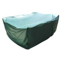 Univers Du Pro - Housse salon de jardin pvc rectangulaire 250 x 200 x 90 cm avec oeillets couleur Verte