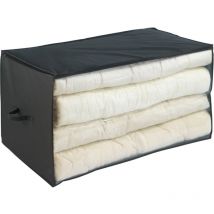 Housse rangement couette, 91 x 53 x 48 cm, Deep Black - Wenko