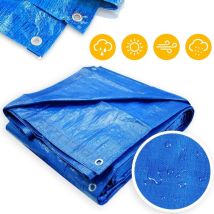 Housse de tarpet renforcée bleu 60g 3x3 m