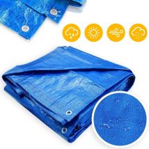 Housse de tarpet renforcée bleu 60g 3x4 m