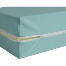 Housse rénove matelas coloris vert 13 cm 150 gr/m² 90x190 Terre De Nuit