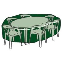 Biotop - E3/74683 couvercle de protection. housse table et chaise Ø325x90cm 240gr/m²