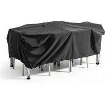 Housse salon de jardin 200 x 130 x 60 cm noireNoir