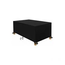 Housse Salon de Jardin,Housse de Table Jardin Rectangulaire,Couverture de Protection Meubles Bâche Salon de Jardin Imperméable Anti-UV,420D Tissu
