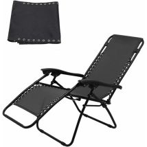Volavo - Housse salon de jardin,Toile Pour Chaise Longue Universel Tissu De Remplacement Pour Chaise Longue Respirant Durable Housse De Rechange En