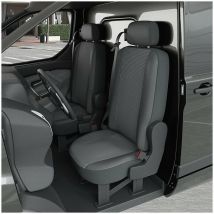 Housse siège Auto / Utilitaire - Sur Mesure pour peugeot Expert / citroën Jumpy (Dès 09/2016) 2 sièges