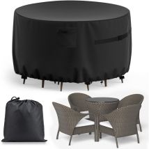 Housse Table de Jardin Exterieur Impermeable Protection Table de Jardin Bache de Protection Exterieur housse table exterieur Anti-Poussière, Anti-Uv,