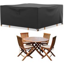 Ohpa - Housse Table de Jardin Exterieur Impermeable Protection Table de Jardin Bache de Protection Exterieur housse table exterieur Anti-Poussière,