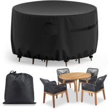 Ohpa - Housse Table de Jardin Exterieur Impermeable Protection Table de Jardin Bache de Protection Exterieur housse table exterieur Anti-Poussière,