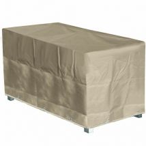 Green Club - Housse Table Rectangulaire l 240 x l 110 x h 70 cm Beige