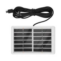 Ousudela - Panneau solaire portable 1,2 w 6 v, panneau solaire polycristallin, mini panneau solaire, module solaire portable à haute efficacité avec