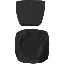 Housses de chaise sans accoudoirs Housse extensible pour chaise d'ordinateur de bureau