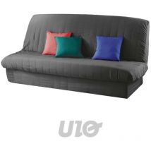 Housse De Clic Clac Matelassée - anthracite .