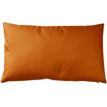 Housse de coussin extérieur avec zip Orange 30x50 cm