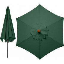 Denuotop - Housses de rechange pour parasol 3 mètres 6 bras Parasol de rechange pour auvent de jardin Housse de rechange pour parasol, auvent