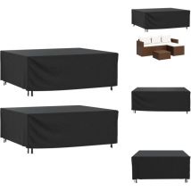 Vidaxl - Housses de salon de jardin 2 pcs 200x160x70 cm imperméable 420D - Housse De Salon De Jardin - Housses De Salon De Jardin - Housse De Meubles