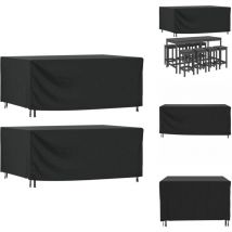 Vidaxl - Housses de salon de jardin 2 pcs 225x143x90 cm imperméable 420D - Housse De Salon De Jardin - Housses De Salon De Jardin - Housse De Meubles