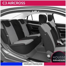 Autosweet - Housses de siège sur mesure pour C3 aircross (dès 06/2017) Housse Voiture / Auto d'intérieur Jeu complet en tissu