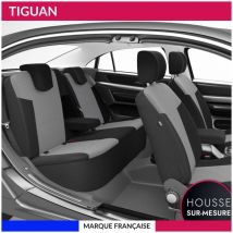 Autosweet - Housses de siège sur mesure pour tiguan (10/2007 à 03/2016) Housse Voiture / Auto d'intérieur Jeu complet en tissu
