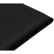 Lisa Design - Housses en tissu pour canapé calgary d'angle 3 places + 1 pouf - noir