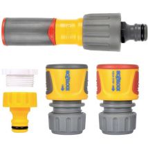 100-100-240 Lancia a impulsi per giardino con kit di collegamento - Hozelock