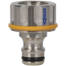 2046P0000 Pro Ottone Presa per rubinetti filettati Raccordo a innesto - Hozelock