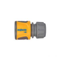 Raccord rapide soft grip fin de tuyaux ø12,5 mm à 15 mm Hozelock