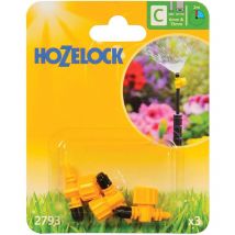 Arroseur 90° micro jet réglable (x3) - Hozelock