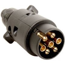 Hp Autozubehör - 28254 Prise mâle pour remorque [prise femelle 7 pôles - prise mâle 7 pôles] plastique