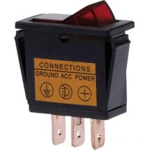 28327 interrupteur à levier pour lautomobile 12 v/dc 1 pc(s) - Hp Autozubehör