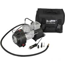Hp Autozubehör - 21261 Compresseur 10 bar manomètre analogique, sacoche ou coffret de rangement