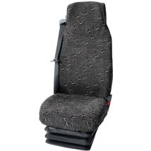 22229 Star Coprisedile Cotone, Poliestere Antracite, Disegnato Sedile del passeggero, Sedile di guida - Hp Autozubehör