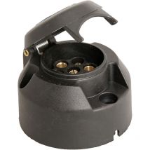 HP Autozubehör 28255 Anhänger-Steckdose [Steckdose 7polig - Stecker 7polig] Kunststoff